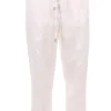 Pantalone jogging in lino e cotone