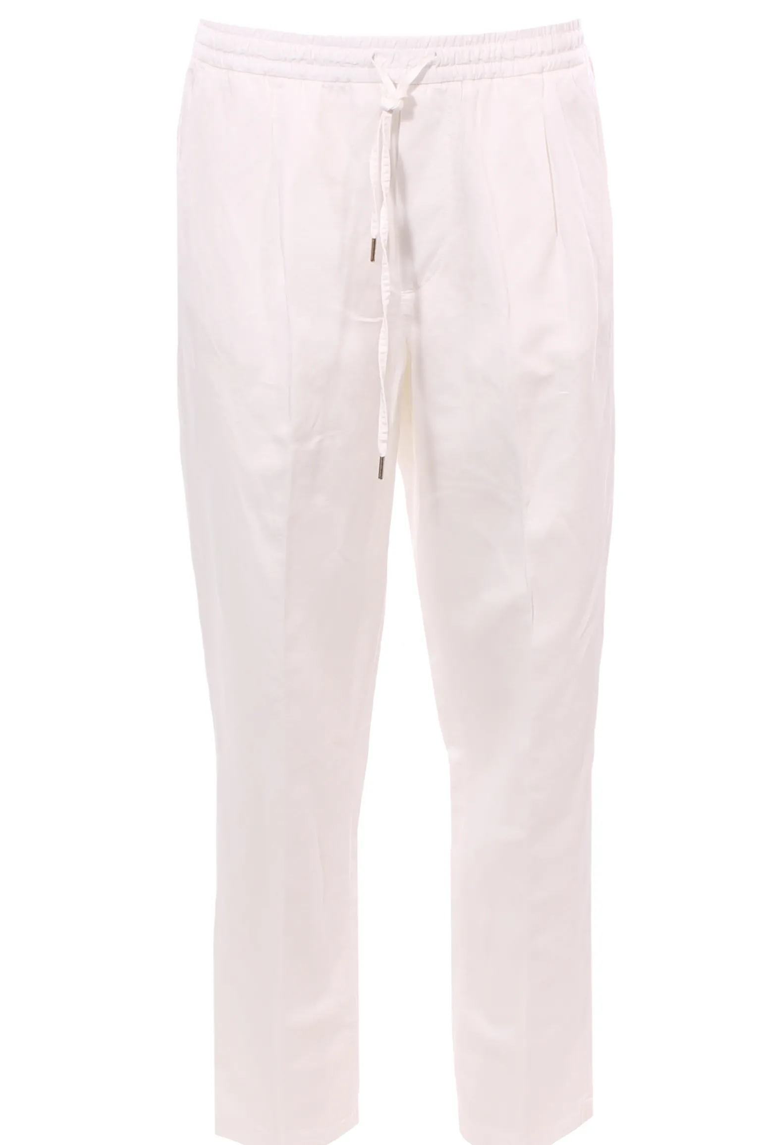 Pantalone jogging in lino e cotone