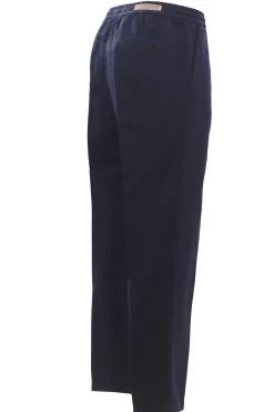 Pantalone jogging in lino e cotone