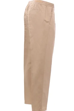 Pantalone jogging in lino e cotone