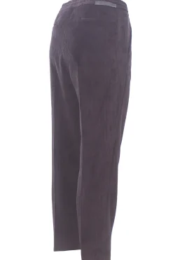 Pantalone jogging in velluto millerighe