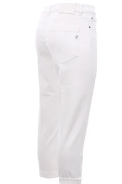 Pantalone koons gioiello in denim di cotone