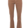 Pantalone lexi zampa in velluto millerighe