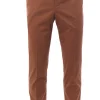 pantalone master ff in cotone e seta stretch