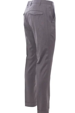 pantalone master f.f. in flanella light stretch