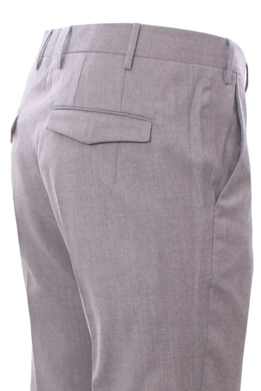 pantalone master f.f. in flanella light stretch