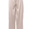 Pantalone palazzo in viscosa di seta