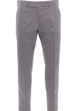 pantalone rebel 1p in flanella di lana e cashmere