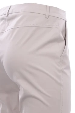 Pantaloni corso como in cotone con impunture