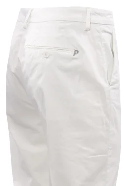 Pantaloni erin gamba stretta con risvolto
