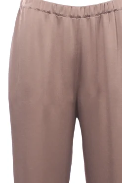 Pantaloni in cadi di seta