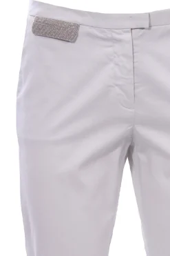 Pantaloni in cotone con taschino