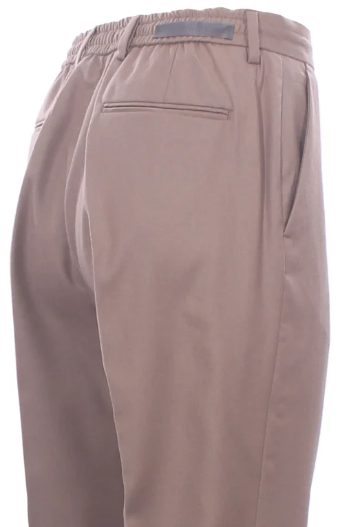 Pantaloni in lana e cashmere con coulisse