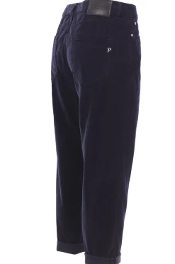 Pantaloni koons in velluto millerighe