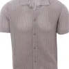 polo camicia cotone traforato