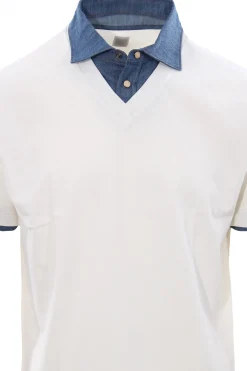 Polo effetto doppio capo