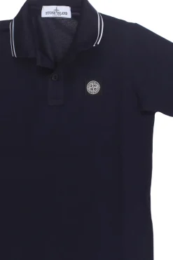 Polo manica corta in cotone stretch