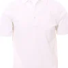 polo paramontura in cotone