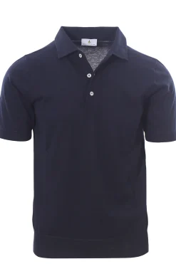 polo paramontura in cotone