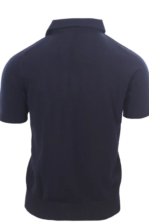 polo paramontura in cotone