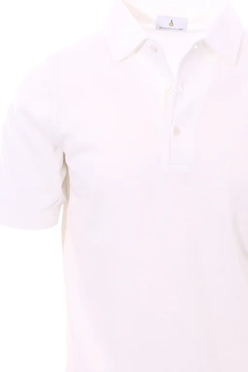 polo paramontura in cotone