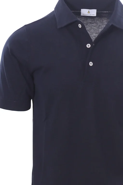 polo paramontura in cotone