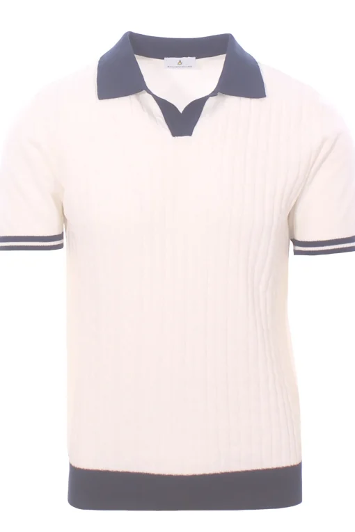polo skipper treccia bicolor