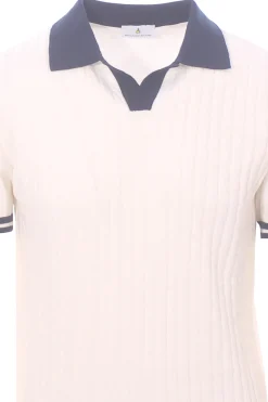 polo skipper treccia bicolor