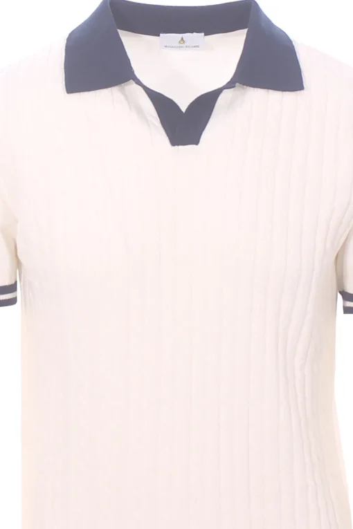 polo skipper treccia bicolor