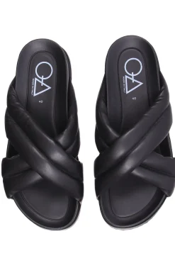 Sandali calf nero