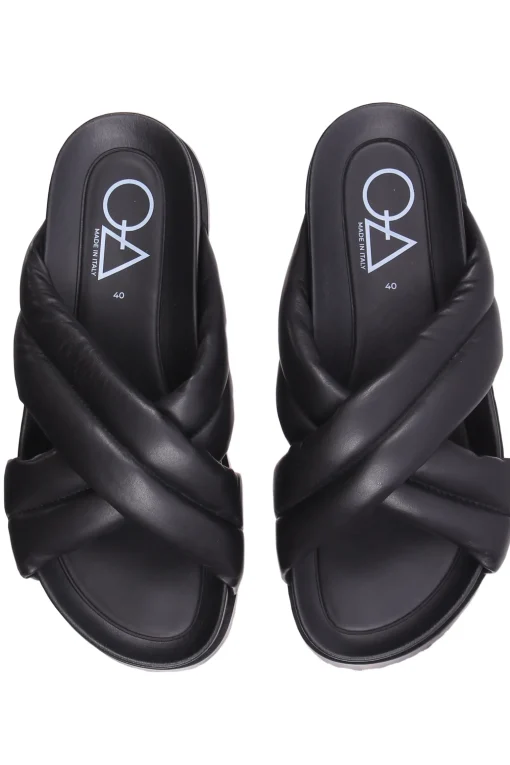 Sandali calf nero