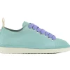 Sneakers allacciata in suede
