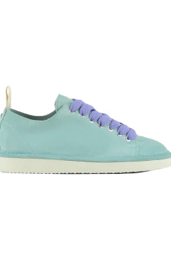 Sneakers allacciata in suede