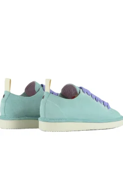 Sneakers allacciata in suede