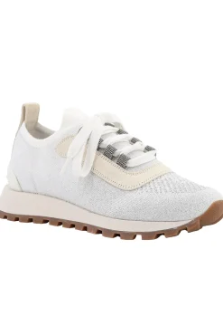 Sneakers in maglia di cotone sparling