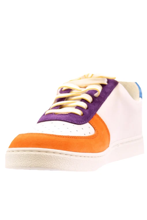 Sneakers in pelle con pegaso