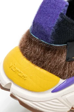 Sneakers in tessuto stretch