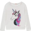 T-shirt girocollo unicorno