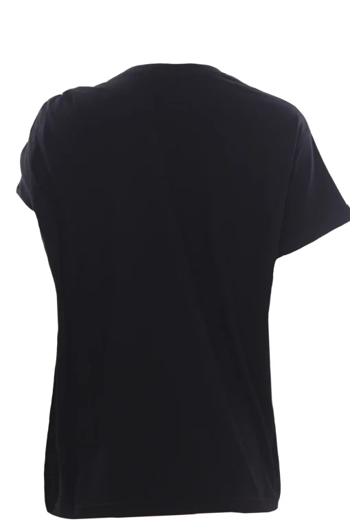 T-shirt in cotone con applicazione