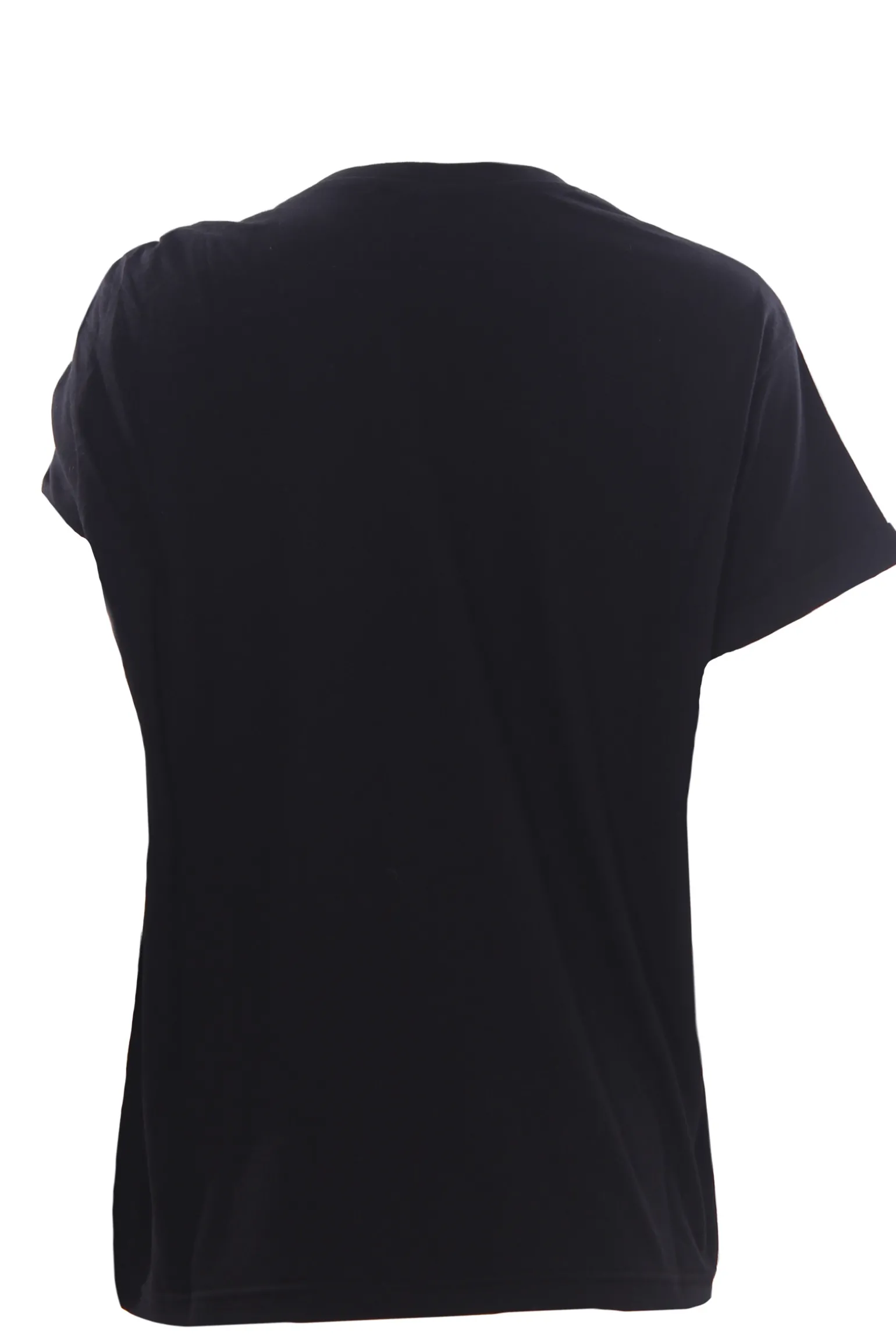 T-shirt in cotone con applicazione