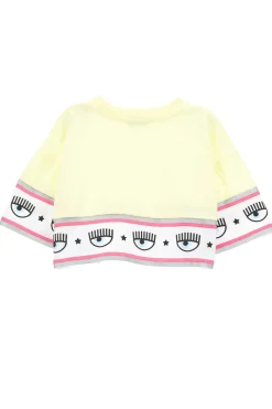 T-shirt in cotone logo