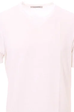 t-shirt in lino stretch