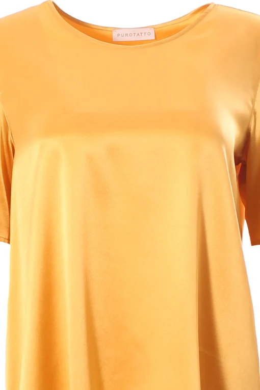 T-shirt in seta